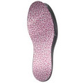 Pink Leopard Cut To Fit Latex Foam Insole Shoes/Boots