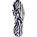 Black/White Zebra Cut To Fit Latex Foam Shoe/Boot Insole