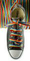 Gay Pride Rainbow Flat 10mm Laces 
