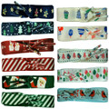 TZ Laces® Branded Flat Christmas Ribbon shoelaces for fashion shoes