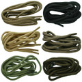 TZ Laces® Branded Round Cord Wax 3 to 4mm Shoelaces for shoes & boots 