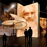 Leonardo da Vinci: 500 Years of Genius at the Denver Museum of Nature and Science, through August 25, 2019 Leonardo da Vinci: 500 Years of Genius at the Denver Museum of Nature and Science, through August 25, 2019