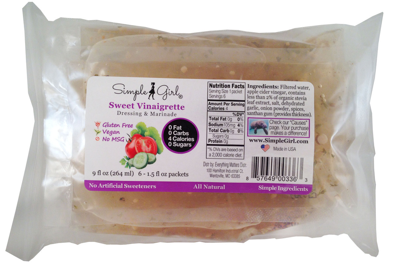 Single serve salad dressing Single salad love test - DR CIUCA