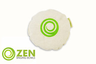 Zen Singing Bowls Medium Natural Cotton and Buckwheat Cushion