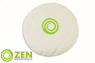 Zen Singing Bowls XL Natural Cotton and Buckwheat Cushion