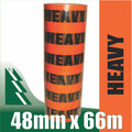 6 x Rolls Heavy Tape Fluoro Orange 48mm x 66m