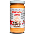 Sriracha chili garlic sauce! This is stuff you will put on everything! So good!