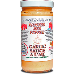 Roasted Red Pepper Garlic Sauce!