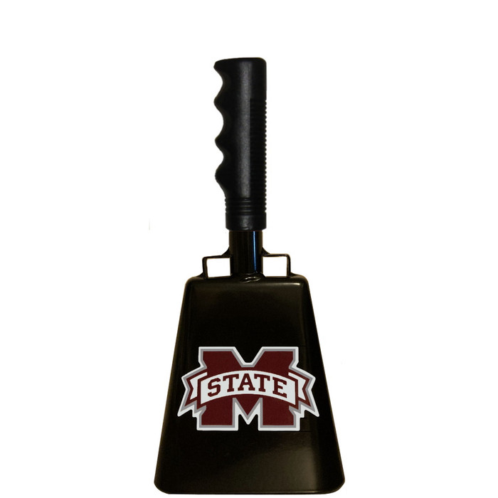 Black Mississippi State Cowbell With M State