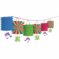 Disco Swirl Paper Lantern Decoration