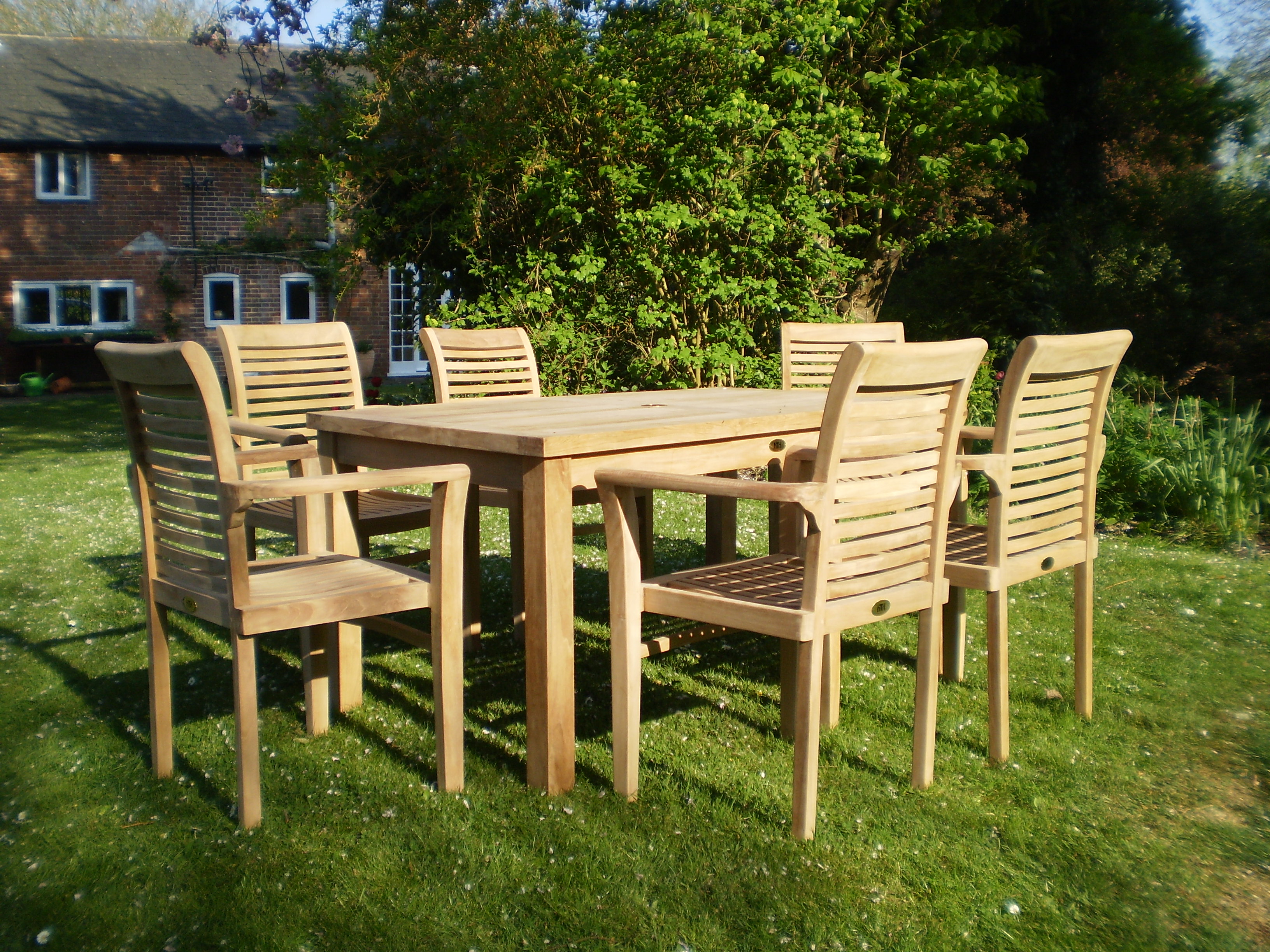 Teak Wood Nesting Tables Furniture