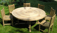 ring table with southwold chairs