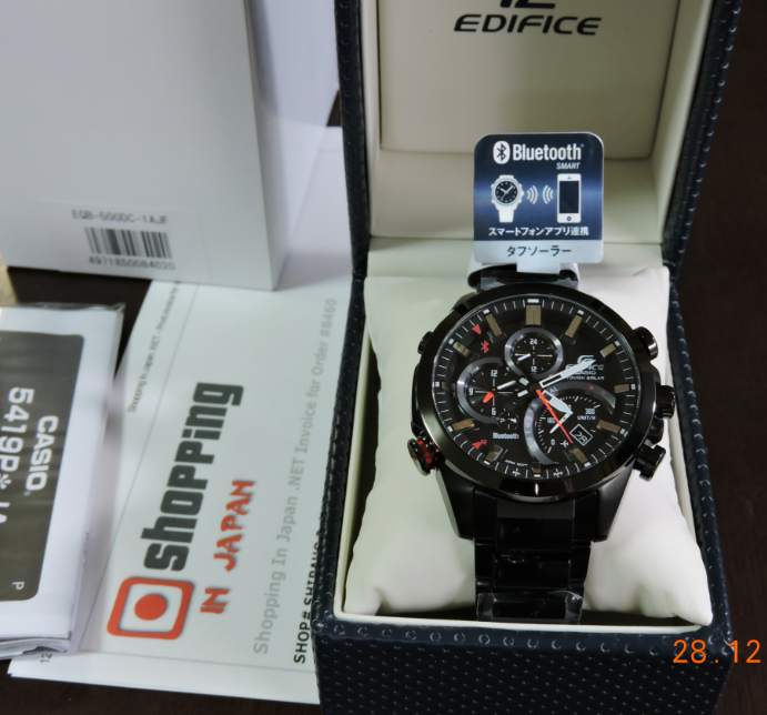 Casio Edifice EQB-500DC-1AJF Bluetooth - Shopping In Japan NET