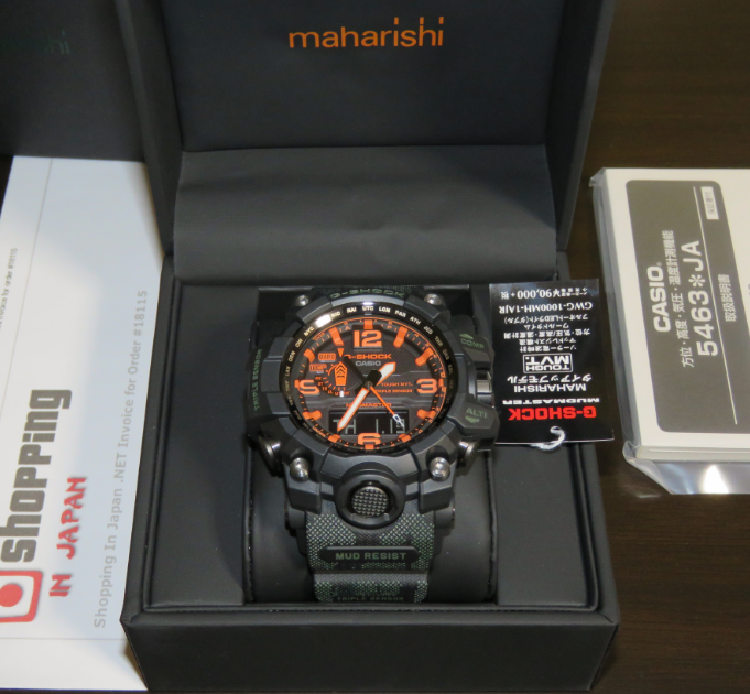 G-Shock Mudmaster Maharishi GWG-1000MH-1AJR - Shopping In Japan NET