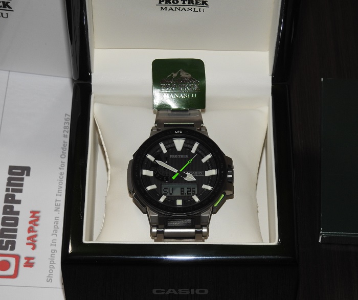 Casio Protrek Manaslu Green PRX-8000T-7BJF