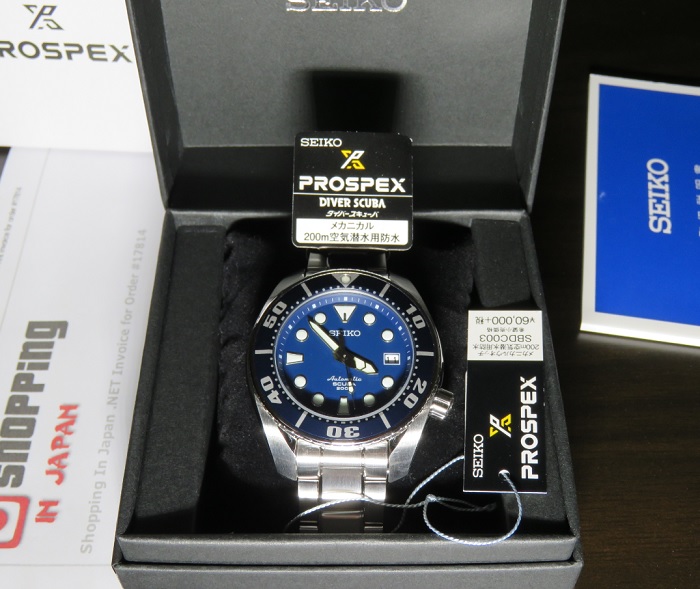 Seiko Prospex Scuba SBDC003 Blue Sumo 