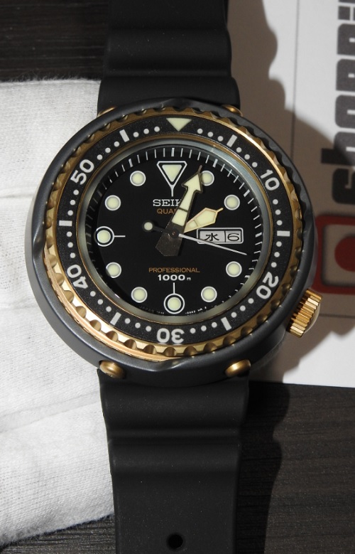 Seiko Prospex Golden Tuna Marinemaster Diver SBBN040 / S23626