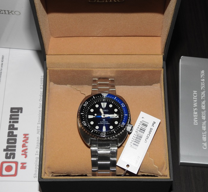 Seiko deep blue online batman