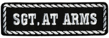 Sargent at Arms Patch