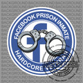 Facebook Jail Round Decal