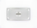 SS Food Pan Slotted Cover 1/3