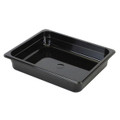 Cold Food Pan 1/2 SZ x  2-1/2" - Black