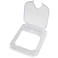 1/6 Size Clear Notched Flip Lid 