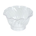 Ice Cream Dessert Dish, 5 oz Clear - 12 pack