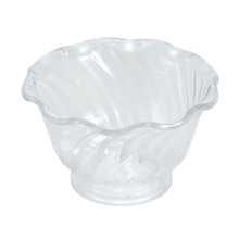 Ice Cream Dessert Dish, 5 oz Clear - 12 pack