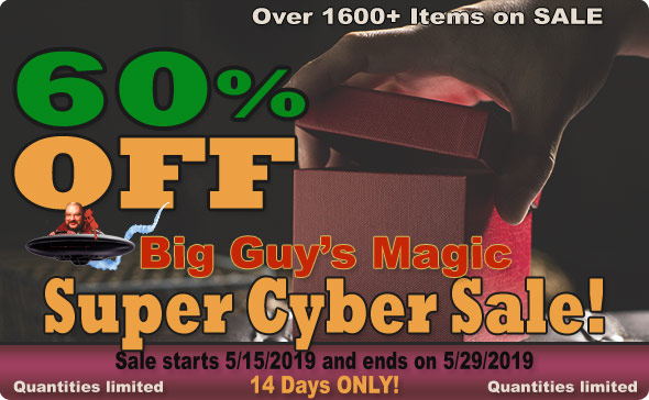 Big Guy's 2019 Super Cyber Sale! 60% Off Select Items Big Guy's 2019 Super Cyber Sale! 60% Off Select Items