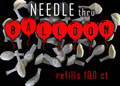 Needle thru Balloon BALLOONS, 100 CT