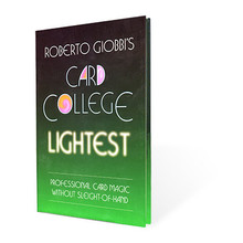 Card College Lightest by Roberto Giobbi - Book - Big Guy's Magic Store