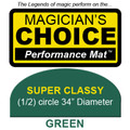 Super Classy Close-Up Mat (GREEN - 34 inch) by Ronjo - Trick