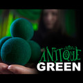 ANTIQUE GREEN SPONGE BALLS