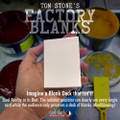 Factory Blanks - by Tom Stone