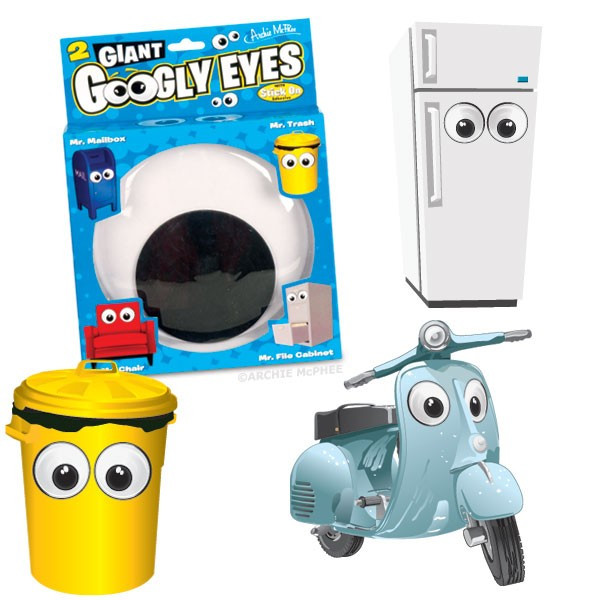 Giant Googly Eyes - Big Guy's Magic Store