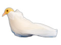 Dove Holder, Velcro -  White