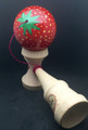 Hand Painted Kendama - Strawberry  By Big Guy's Magic