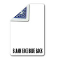 Blank Face, Bike Poker - Blue