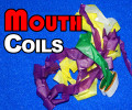 Mouth Coils - Rainbow, 32 Ft Chain