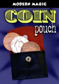 Coin Carry Pouch, Leather - Modern