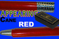 Appearing Cane, Recoil Stopper - Metal - Red