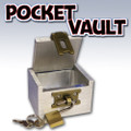 Pocket Vault - Aluminum with Lock and keys
