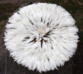 Cameroon Juju Hat :  White 31 inch