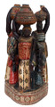 Ivory Coast Colonial Era Group Statue
