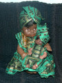 Senegalese Mama and Baby: Doll Set"A"