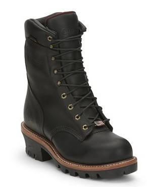 chippewa 9 inch logger boots
