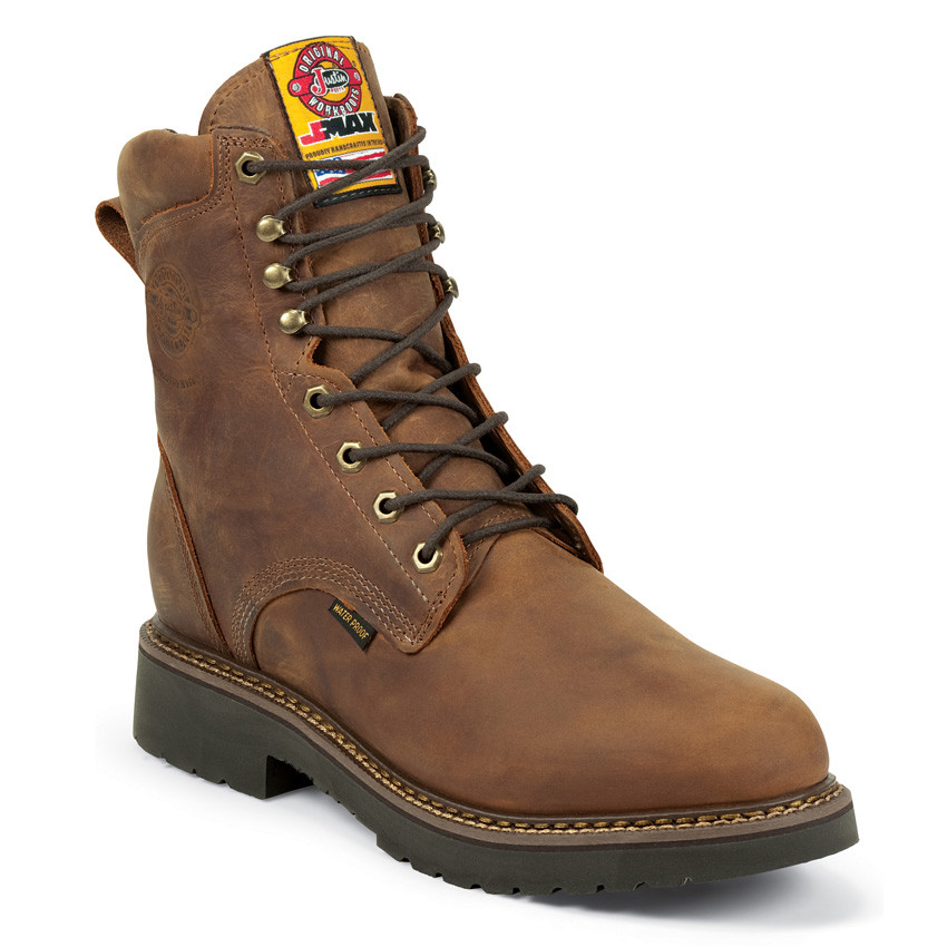 1 inch lace up work boots