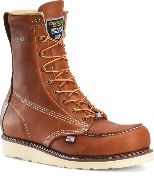 insulated wedge sole work boots