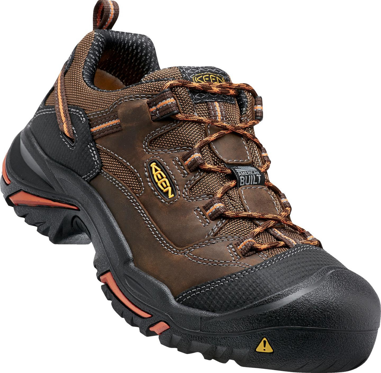 keen utility men's braddock low soft toe work shoe